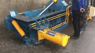 The ENERPAT Scrap Metal Compactor Machine