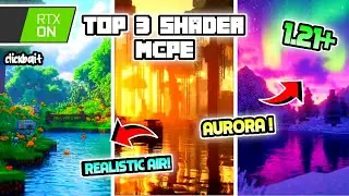 AKHIRNYA RILIS!! 3 Shaders Render Dragon MCPE 1.21 Realistis Terbaik Anti Lag Dan&nbsp;Ringan&nbsp;Banget