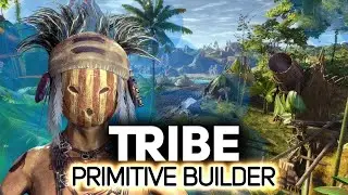 Новая выживалка про папуасов 🦴 Tribe Primitive Builder [PC 2023]