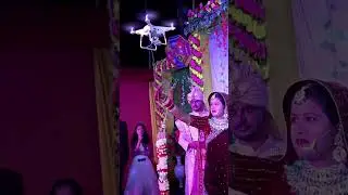 drone camera shaadi jaymala #photoshoot #drone #photography
