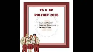It's your time to shine with POLYCET 2025. #education #hyderabad #students #polytechnic #polycet2025