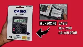 Casio MJ-120D Calculator ( Unboxing & Review ) | New Casio calculator 