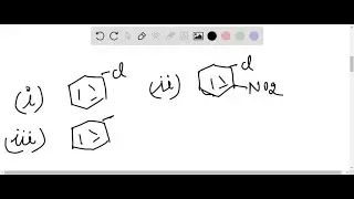 What is the correct order of decreasing reactivity (fastest to slowest) toward nucleophilic aromati&hellip;