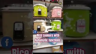 Rice cookers come in a variety of designs, user-friendly operation & durable materials.#viralshorts