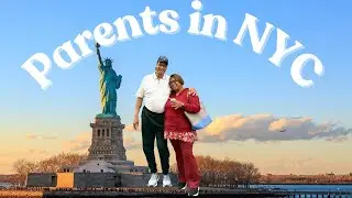 Vlog | Parents Visit NYC | Mom's reaction to her ice cream at Sugar Hill Creamery 🍦