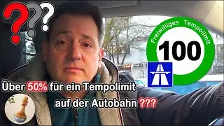 50% der Deutschen für ein generelles Tempolimit auf Autobahnen??? Glaube ich nicht!!!