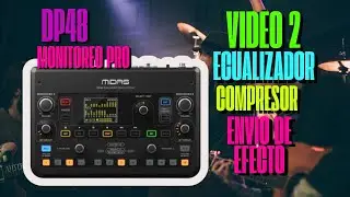 DP48 MIDAS SISTEMA DE MONITOR PERSONAL 2 CH - ECUALIZACION - COMPRESOR  - ENVIO DE EFECTO