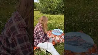 #artist #painting #artwork #life #diy  #creativeprocess#artisticexpression #skyart #shorts #nature