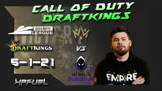 CALL OF DUTY LEAGUE DRAFTKINGS PICKS !! - DALLAS EMPIRE VS LA GUERILLAS (5-1-21) #CoD #DFS