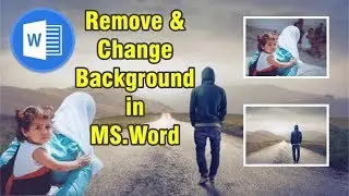 how to change or remove background in ms word 2016 in urdu