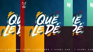 Nicky Jam Ft. Rauw Alejandro &ndash; Que Le De - Acapella Studio