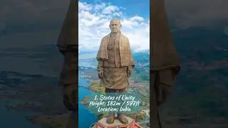 Tallest Statues in the world #top5  #talleststatue