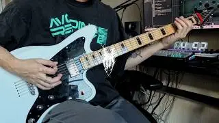 drop B1 djent riff