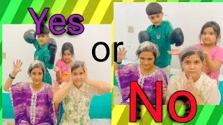 Yes or no challenge 😂😂||funny video||amazing video||Fatima Fairy show