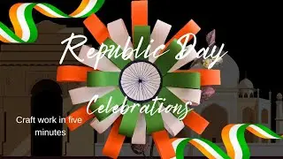 Creative craft work ideas for Republic day celebrations | 5 minutescraft | @CreativeVlogs_5 