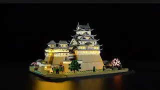 BriksMax Light Kit For Lego Himeji Castle 21060