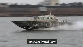 Bestyear High-Speed Patrol Boat 1950 | Water Trial
