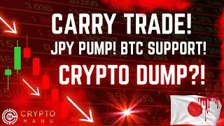 YEN CARRY TRADE BEGINS! 🚨 BITCOIN AT SUPPORT! 😳 CRASH AFTER CHRISTMAS? 🚨
