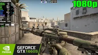 GTX 1660 SUPER | CS GO - 1080p (tested in 2023)