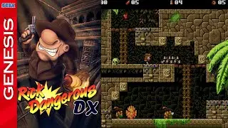 Rick Dangerous DX (DEMO) (2025) (Action Platform) (Mega Drive -- Sega Genesis) [GAMEPLAY] [EN] [HD]
