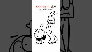 One Toilet 😳 (Animation Meme) Anim: RedFlowerCrown #shorts