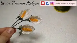 31. MODEL Gala Çiçeği Borusu ve Yeşil Taç Yaprak Yapılışı