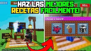 COMO CREAR las MEJORES RECETAS de la ACTUALIZACI&Oacute;N KITCHEN STORM de GROW A GARDEN! | Roblox