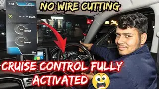 Brezza Cruise control fully activated | No Wire Cutting 😱| Cruise Control | Suzuki Brezza 2025 #thar