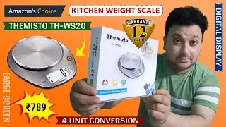 ULTIMATE GUIDE TO ⚡⚡THEMISTO TH-WS20 | DIGITAL KITCHEN WEIGHT MACHINE | Rajdeep Mukherjee