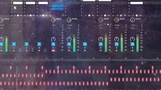 How To Make Space Ambiance Game Music | mouse click perform