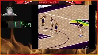 🚨 (SNES) NBA Live '96 - 100 Pts. Simulation Rules (12:45) 🚨