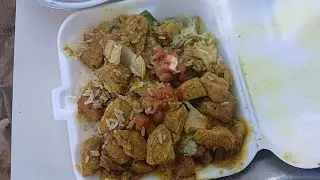 SHE SOUND JUST LIKE THE CAT🤣LETS SHARE THE FOOD GUYS
