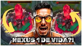 Fui Falador e Quase Passei Mal! 😨 Quase Perdi com o Nexus 1 de Vida! | LOL Epic Comeback