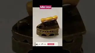 Mini iron Craft #diy #minicraft #viral #mini iron #craftideas #miniature