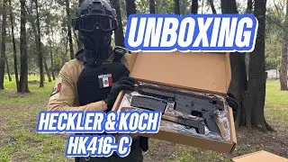 Unboxing Heckler & Koch HK416-C de Hidrogel Alta Gama #Gelsoft #gelblaster 