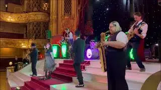 'Kal's Kats' perform 'As long as I'm moving' at the 'Blackpool Tower Ballroom'.