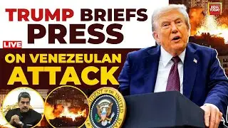 Trump's Press Conference on Venezuelan Attack LIVE | Trump LIVE | Trump Press Briefing LIVE