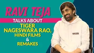 Ravi Teja, Anupam Kher,Nupur Sanon & Director Vamsee Calls Tiger Nageswara Rao An Indian Film
