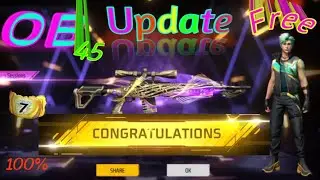 OB 45 Update free Rewards|| 24k Golden Mood 💯Free Fire 😱😱😱