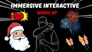 Immersive Warm-Up | Interactive Fitness Games | Fun Fitness Challenge | Viral Workout Video 