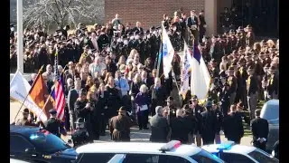 Cpl. Blake Reynolds Funeral Procession - Delaware County Sheriff's Office - Nov. 22, 2025 -Muncie,IN