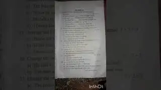 Class 9 Annual Exam English question paper 2022-2023 Seba board Assam || English question paper 2022