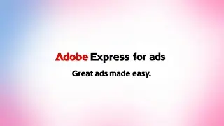 Make effective ads in minutes with Adobe Express. | Adobe Express
