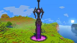Minecraft Schwert Portal bauen 1.20 Tutorial - sch&ouml;nes Portal bauen in Minecraft 1.20
