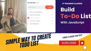 Create Todo List with HTML, CSS and JAVASCRIPT| How to create todo list| todo list in JavaScript