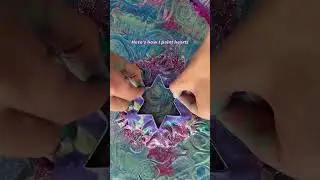 Paint stars with me ✨ #starart #acrylicart #symbolicart #artinstruction #arttok