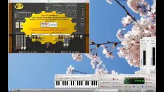 GSi Virtual Tonewheel Organ VB3 1.4 on Gentoo Linux amd64 (vsthost)