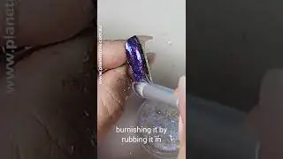 Chameleon Flake Nail Art 🦎✨