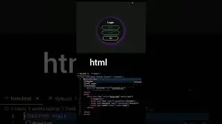 login page HTML & CSS #design @codewizkanchan