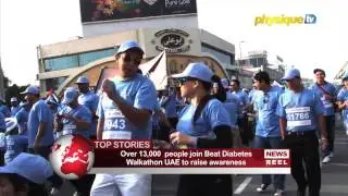 Physique TV at the Beat Diabetes Walkathon UAE